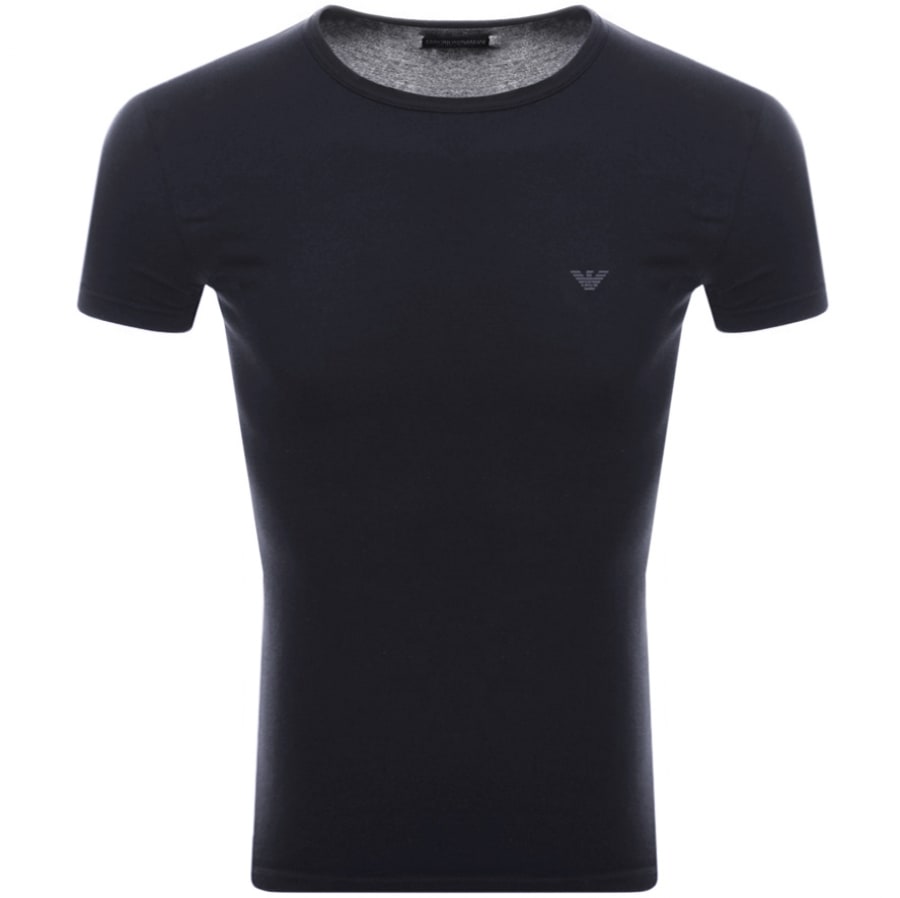 Alternative Image for ProductEmporio Armani 2 Pack Lounge T Shirts Navy2